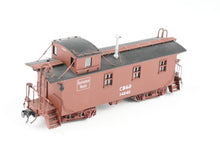 Load image into Gallery viewer, HO Brass CIL - Challenger Imports CB&Q - Burlington Route Wood Waycar 28 ft. Class NE-1 FP No. 14240 w/ Added Working Marker Light REBOXX