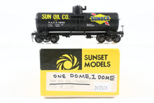 Load image into Gallery viewer, HO Brass Sunset Models Various Roads NATX - National Tank Lines 8,000 Gallon Tank Car CP Sun Oil Co.