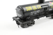 Load image into Gallery viewer, HO Brass Sunset Models Various Roads NATX - National Tank Lines 8,000 Gallon Tank Car CP Sun Oil Co.