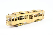 Load image into Gallery viewer, HO Brass Fairfield Models Pittsburgh Railway Co. Double Ended Jones Trolley REBOXX Box MISSING POLES