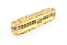 Load image into Gallery viewer, HO Brass Fairfield Models Pittsburgh Railway Co. Double Ended Jones Trolley REBOXX Box MISSING POLES