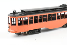 Load image into Gallery viewer, HO Brass Fairfield Models Pittsburgh Railway Co. Single Ended Jones Trolley Car CP Not Lettered