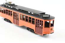 Load image into Gallery viewer, HO Brass Fairfield Models Pittsburgh Railway Co. Jones Single Ended Trolley Car CP Not Lettered