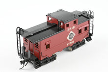 Load image into Gallery viewer, HO Brass Lambert Erie Railroad Steel offset Caboose Custom Painted