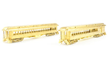 Load image into Gallery viewer, HO Brass Railworks Ltd. DL&W- Lackawanna Boonton Combine-Coach Set w/Ribbed Roof