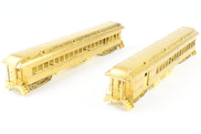 Load image into Gallery viewer, HO Brass Railworks Ltd. DL&W- Lackawanna Boonton Combine-Coach Set w/Ribbed Roof