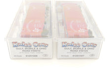 Load image into Gallery viewer, HO Kade Mfg. GM&O - Gulf Mobile & Ohio Historical Society PS-1 50' SD Boxcars Lot of 2 Sealed
