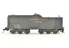 Load image into Gallery viewer, HO Brass OMI - Overland Models Inc. CPR - Canadian Pacific Railway Crane Tender Custom Built & Painted