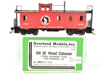 Load image into Gallery viewer, HO Brass OMI - Overland Models, Inc. GN - Great Northern 30' Wood Caboose Factory Painted No. X246