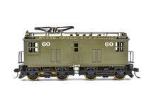 Load image into Gallery viewer, HO Brass Suydam Butte, Anaconda & Pacific Box Cab Electric Locomotive Custom Painted No. 60