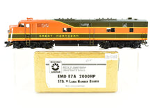 Load image into Gallery viewer, HO Brass Oriental Limited EMD E7A 2000 HP Standard with Large Number Board CP Great Northern No. 505