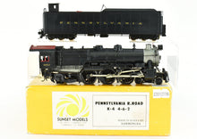 Load image into Gallery viewer, HO Brass Sunset Models PRR - Pennsylvania Railroad K-4s 4-6-2 Pacific Custom Painted No. 6453.