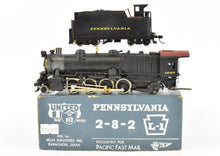 Load image into Gallery viewer, HO Brass PFM - United PRR - Pennsylvania Railroad L-1 2-8-2 Custom Painted