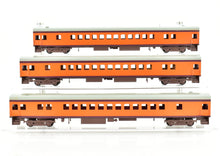 Load image into Gallery viewer, HO Brass NPP - Nickel Plate Products MILW - Milwaukee Road Set of 3 Hiawatha Coaches FP