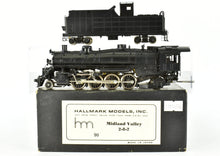 Load image into Gallery viewer, HO Brass Hallmark Models Midland Valley 2-8-2 #601 Partial Paint Black