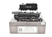 Load image into Gallery viewer, HO Brass CON DVP - Division Point ATSF - Santa Fe 2-10-2 Factory Painted #1609 12,000 Gal. Oil Tender
