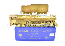 Load image into Gallery viewer, HO Brass PFM - Toby - CB&Q - Burlington Route - 4-8-4 - Class O-5 Crown Model