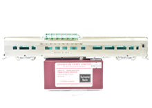 Load image into Gallery viewer, HO Brass Shoreham Shops CB&Q- Burlington Twin Cities Zephyr Vista Dome Coach "Silver Glade" FP