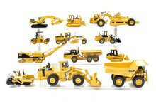 Load image into Gallery viewer, HO Brass CON CCM Models Caterpillar Vehicles 12-piece Set