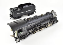 Load image into Gallery viewer, O Brass CON Key Imports B&A - Boston & Albany K-3n 4-6-2 Pacific Factory Painted #506
