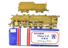 Load image into Gallery viewer, HO Brass NJ Custom Brass NYO&W - New York Ontario & Western Class Y-2 4-8-2