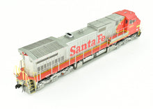 Load image into Gallery viewer, HO ScaleTrains "Rivet Counter" - ATSF - Santa Fe/Warbonnet GE C44-9W No. 653 "As Delivered" W/ESU DCC & Sound