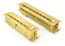 Load image into Gallery viewer, HO Brass Gem Models CP - Central Pacific "Promontory" Cars 2-car Set