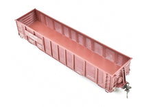Load image into Gallery viewer, HO Brass OMI - Overland Models, Inc. ATSF - Santa Fe 100 Ton Gondola Pro-Painted No. 70012