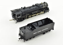 Load image into Gallery viewer, HO Brass Key Imports NYC - New York Central L-2d 4-8-2 Mohawk 1989 Run Coasting Drive CS #68 FP No. 2980