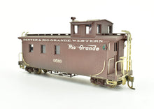 Load image into Gallery viewer, HOn3 Brass Westside Model Co. D&RGW - Denver & Rio Grande Western Long Caboose Custom Painted 0589