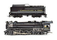 Load image into Gallery viewer, HO Brass DVP - Division Point - C&O - Chesapeake & Ohio K1 2-8-2 Factory Painted #1130