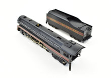 Load image into Gallery viewer, HO Brass PFM - United N&W - Norfolk & Western Class J 4-8-4 Tenshodo Hand Pained Box Damage Very Rare!