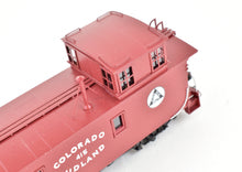 Load image into Gallery viewer, HO Brass Beaver Creek CM - Colorado Midland Wood Caboose Collector's Edition Pro-Painted