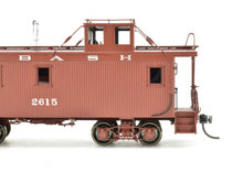 Load image into Gallery viewer, HO Brass OMI - Overland Models, Inc. WAB - Wabash Wood Side Caboose FP #2615