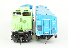 Load image into Gallery viewer, HO Brass OMI - Overland Models Inc. GE Demo - General Electric Demonstrator GE Evolution and Test Car Set Factory Painted