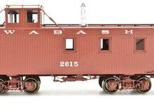 Load image into Gallery viewer, HO Brass OMI - Overland Models, Inc. WAB - Wabash Wood Side Caboose FP #2615