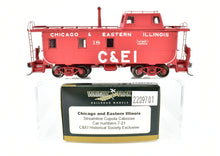 Load image into Gallery viewer, HO Resin Wright Trak C&EI - Chicago & Eastern Illinois Streamline Cupola Caboose Custom Built & Painted