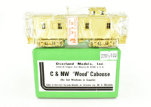 Load image into Gallery viewer, HO Brass CON OMI - Overland Models, Inc. C&NW - Chicago & Northwestern Wood Caboose No End Windows