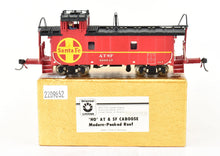 Load image into Gallery viewer, HO Brass Oriental Limited ATSF - Santa Fe Modern Peaked Roof Caboose Factory Painted