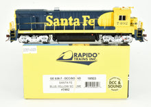 Load image into Gallery viewer, HO Rapido Trains, Inc. ATSF - Santa Fe "Bluebonnet" GE B36-7 No. 7492 With ESU DC/DCC & Sound
