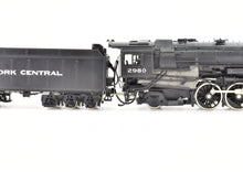 Load image into Gallery viewer, HO Brass Key Imports NYC - New York Central L-2d 4-8-2 Mohawk 1989 Run Coasting Drive CS #68 FP No. 2980