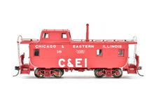 Load image into Gallery viewer, HO Resin Wright Trak C&EI - Chicago & Eastern Illinois Streamline Cupola Caboose Custom Built & Painted