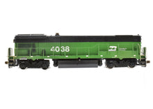 Load image into Gallery viewer, HO Brass Oriental Limited Burlington Northern B30-7A Cab-less Booster Custom Built and Painted