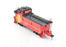 Load image into Gallery viewer, HO Brass Oriental Limited ATSF - Santa Fe Modern Peaked Roof Caboose Factory Painted