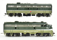 Load image into Gallery viewer, HO Brass Oriental Limited NP - Northern Pacific EMD F9A/F9b Set 1750 HP Each Factory Painted Leowy "Main Street" Scheme