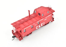 Load image into Gallery viewer, HO Resin Wright Trak C&EI - Chicago & Eastern Illinois Streamline Cupola Caboose Custom Built & Painted
