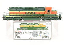 Load image into Gallery viewer, HO ScaleTrains "Rivet Counter" BNSF - Burlington Northern Santa Fe SD40-2 Phase IIc1 No. 7035 W/ ESU DCC & Sound