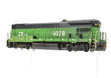 Load image into Gallery viewer, HO Brass Oriental Limited Burlington Northern B30-7A Cab-less Booster Custom Built and Painted