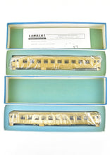 Load image into Gallery viewer, HO Brass Lambert #840 ATSF - Santa Fe Pair of Heavyweight Coaches Without Trucks
