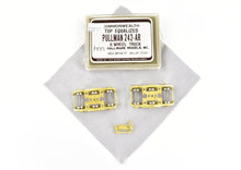 Load image into Gallery viewer, HO Brass Hallmark Models Various Roads Pullman 242-AR Commonwealth 6-Wheel Passenger Car Trucks One Pair
